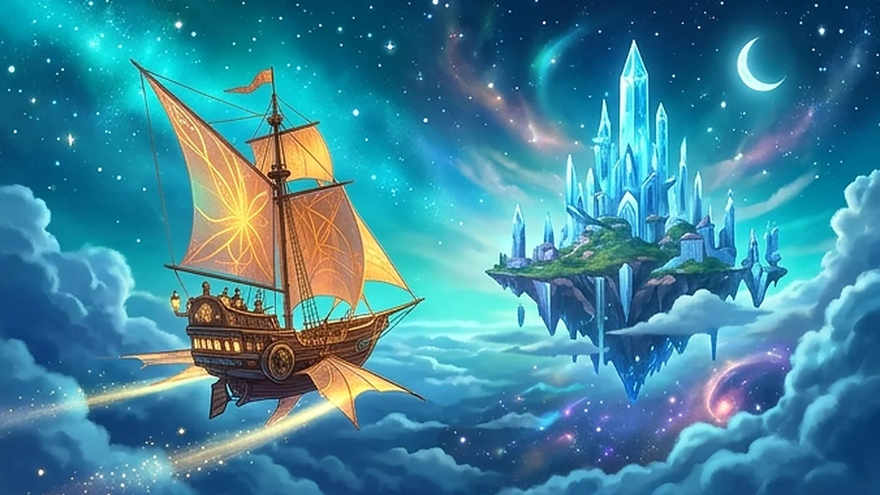 Skyward Clockwork Airship Shot 4 Keyframe